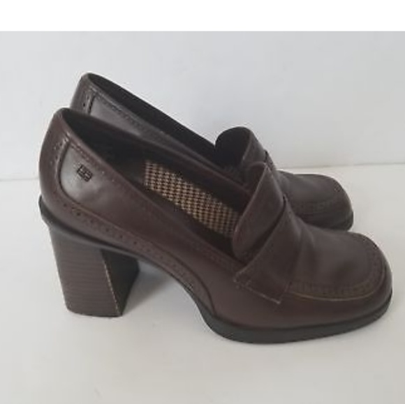 Tommy Hilfiger Shoes - Vintage Tommy Hilfiger Brown Wedge High Heels 7M